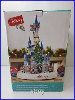 Disney Christmas Animated Castle Parade Lights Music Holiday Indoor 8-Songs New