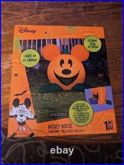 Disney Halloween Inflatable Mickey Jack-o'-lantern