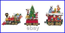 Disney Holiday Train with Lights and Music Tabletop Decoration