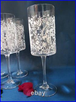 Enchanting Tord Boontje Brut Wine Glasses Set of 6 Target 2006 Christmas Festive