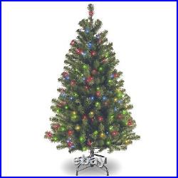 Ergode 4.5 ft. North Valley(R) Spruce Tree with Multicolor Lights