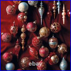 Frontgate Christmas Holiday Collection Assorted Ornaments Box Lot Of 19