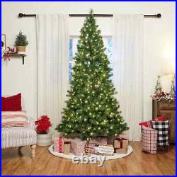 GE 7.5-ft Tahoma Pine Pre-lit Traditional Artificial Christmas Tree LED Lights