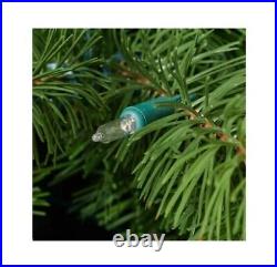 GE 7.5ft Fresh Cut Scotch Pine Pre-lit Artificial Christmas Tree w LED Lights