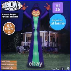 Gemmy Halloween 18 ft Pumpkin Reaper Airblown Inflatable NIB