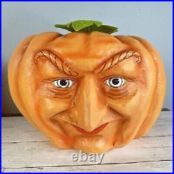 Grandin Road Set Of 3 Expression Pumpkins