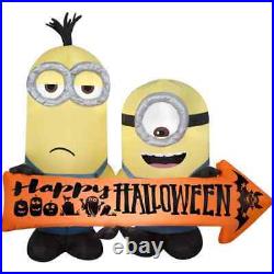 (Halloween) Inflatable (Minions with Halloween Sign)