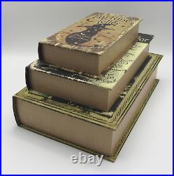 Halloween Palmistry, Reveal Your Future & Fortune Teller Faux Books Stash Boxes