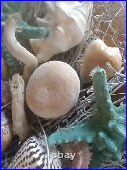 Handmade Seashell, Starfish Etc Driftweed WreathCoastal Home Decor Beach Decor