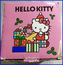 Hello Kitty Kurt S. Adler 23 Pink Christmas Tree 12 Ornaments & Tinsel UNUSED