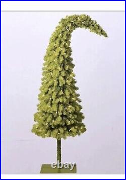 Hobby Lobby Grinch Christmas Tree 5' LED Bright Green Whimsical Indoor