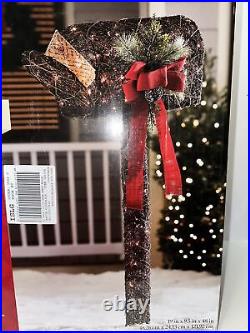 Holiday Living 48 Pre Lit Animated Mailbox Indoor/Outdoor New in Box