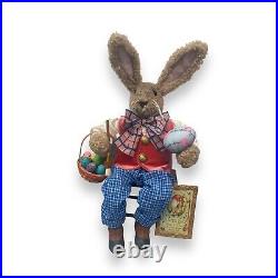 Karen Didion Easter Egg Artist Bunny