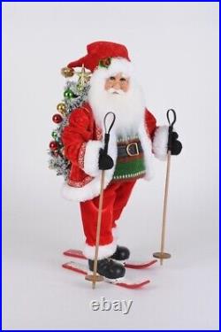 Karen Didion Lighted Ski Santa (CC18-79)