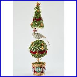 Katherine's Collection 2022 Partridge in a Pear Tree Topiary, 38