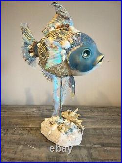 Katherines Collection Coastal Dreams Christmas Decor Bubble Fish 28-128283