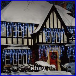 LED Christmas Lights Icicle Snowing Chaser Bright Party Wedding Xmas Outdoor UK