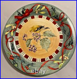 LENOX WINTER GREETINGS EVERYDAY Dinner Plates (x 9) Various Birds QUICK SHIP
