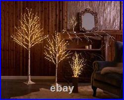 Lighted Twig Birch Tree with Fairy Lights 6FT 330 LED for Indoor Outdoor Home