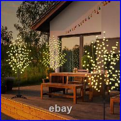 Lightshare 6.5FT 208 LED Cherry Blossom Tree Lighted Artificial Tree