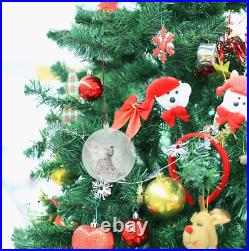 Lot Christmas Tree Clear Ball Plastic Fillable Sphere Ornament Clear Baubles DIY