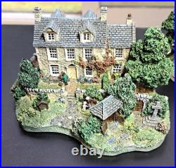 Lot Of 11 Danbury Mint Country Cottage Hawthorne Vicarage Bell Inn Schoolhouse
