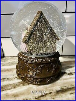 Love + Light Musical Waterglobe Nativity XL Snow Globe Baby Jesus Manger NEW