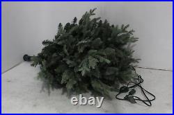 MARTHA STEWART Blue Spruce Pre Lit Artificial Christmas Tree 5 Feet Clear Lights
