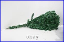 MOZSOY CMSTREE002 8 Foot Artificial Christmas Tree w Foldable Metal Base Green