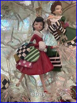 MacKenzie-Childs Wonderful Life Shopper Ornament. Many Available