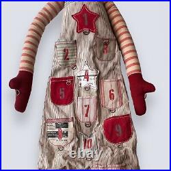 Maileg Danish Pixie Advent Calendar Doll Boy Approx 60 Tall Rare Christmas