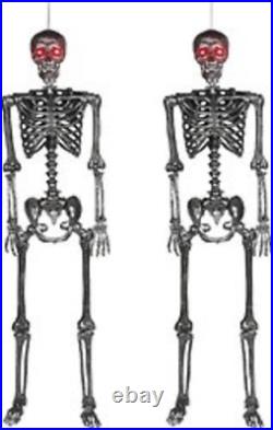 Members Mark 2 Piece Animated Skeleton Decor New