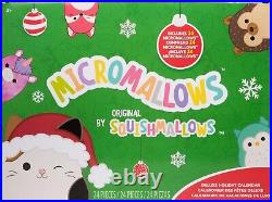 Micromallows Squishmallows Holiday Advent Calendar 2024 24ct 2 Toys (PRESALE)