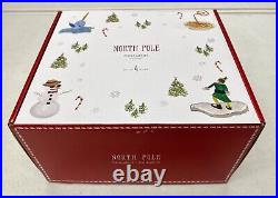 NEW IN BOX Pottery Barn Elf Movie Collection Christmas OrnamentsSet of 4