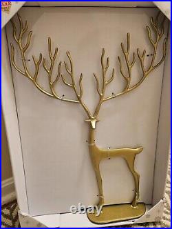 NEW Reindeer Merry Moments Sculpted Reindeer Complete Set Of 3 Gold TIKTOK