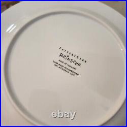 NEW S/4 Pottery Barn Reindeer 11 dinner plates in BOXES
