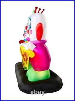 New 5.5 Foot Tall Killer Klowns from Outer Space Inflatable Halloween Decoration