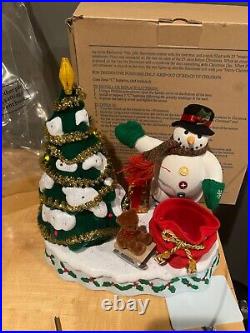 New Avon A Wonderful Countdown to Christmas Snowman Advent Tree With 25 Ornaments