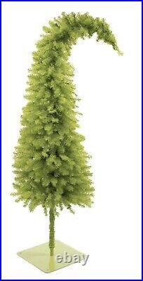 New Hobby Lobby Grinch Whimsical Christmas Tree 5' LED Bright Green Indoor HTF