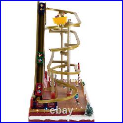 Northlight 16.75 Animated and Musical Carnival Roller Coaster LED Lighted