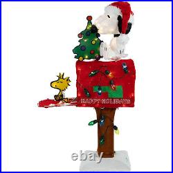 Northlight 32 LED Peanuts Snoopy Mailbox Outdoor Christmas decor Clear Lights