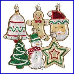 Old World Christmas Set of 6 Sugar Cookie (a) Ornament w