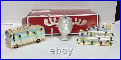 POTTERY BARN National Lampoon's CHRISTMAS VACATION ornament set of 3 SOLD OUT