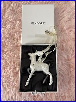 Pandora Rare 2017 Reindeer Christmas Ornament
