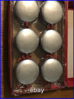 Pottery Barn 12 Days of Christmas Glass Ornaments Set COMPLETE