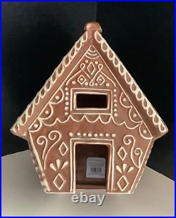 Pottery Barn Gingerbread Village House Small Christmas New