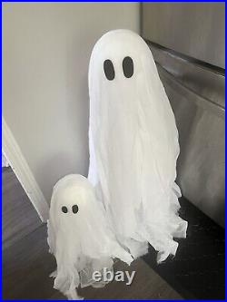 Pottery Barn Lit Ghosts-Set of Two-New in box