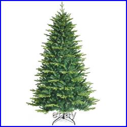 Pre-Lit Artificial Hinged Christmas Tree with APP Controlled LED Lights