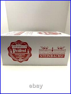 Rare 11 Steinbach CHUBBY BLACK FORESTER NUTCRACKER S1328 W. Germany BOX