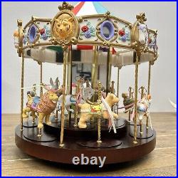 Rocky Mountain Gift Exchange Vintage 1990's Musical Carousel Merry-Go-Round
